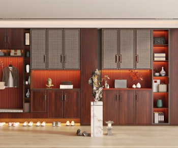 Modern Shoe Cabinet-ID:961447004