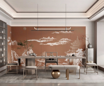 New Chinese Style Tea House-ID:850133908