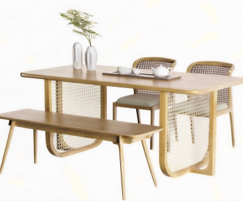 Modern Dining Table And Chairs-ID:329102047