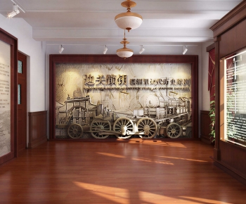 Modern Exhibition Hall-ID:280399396