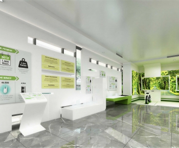 Modern Exhibition Hall-ID:174920616