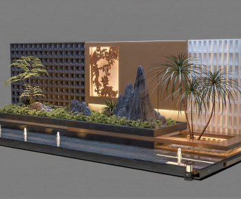 Modern Building Component-ID:748123881