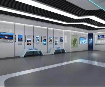 Modern Exhibition Hall-ID:669007062