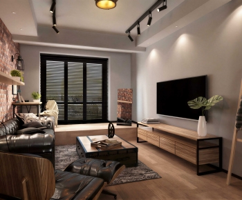 American Style A Living Room-ID:218849274