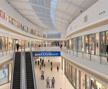 Modern Shopping Mall-ID:591237079