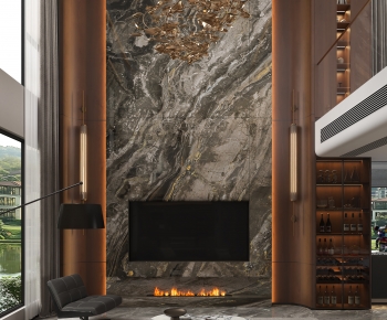 Modern A Living Room-ID:895322085