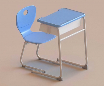 Modern Computer Desk And Chair-ID:946336033