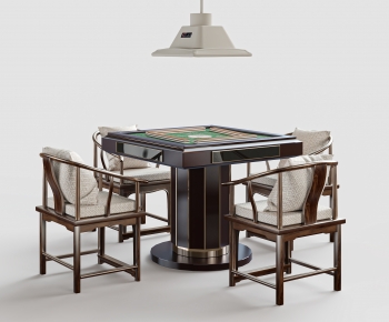 Modern Mahjong Tables And Chairs-ID:381361964