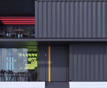 Modern Building Appearance-ID:758939034