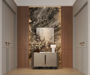 Modern Entrance Cabinet-ID:385392906