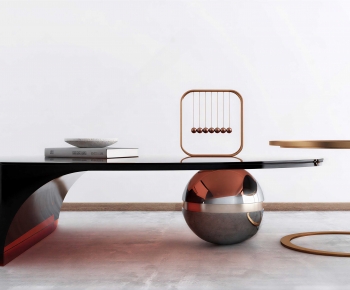 Modern Computer Desk And Chair-ID:182011163