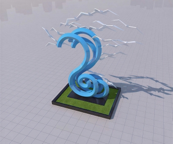 Modern Sculpture Sketch-ID:274270063