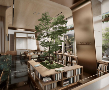 Modern Bookstore Book Bar-ID:667726042