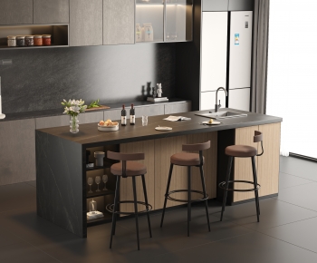 Modern Dining Table And Chairs-ID:747539042