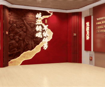 New Chinese Style Exhibition Hall-ID:907269008