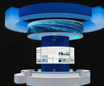 Modern Exhibition Hall-ID:403523928