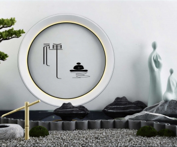 New Chinese Style Plant Landscaping-ID:795972117