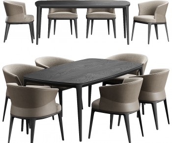 Modern Dining Table And Chairs-ID:902409081