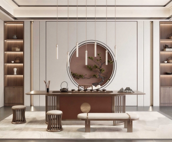 New Chinese Style Tea House-ID:316726927