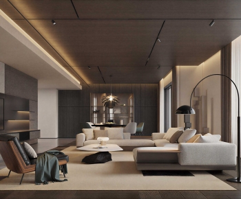Modern A Living Room-ID:894715071