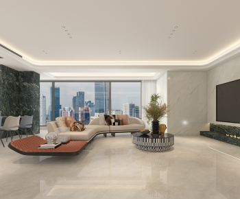 Modern A Living Room-ID:213222987