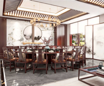 New Chinese Style Dining Room-ID:203042031