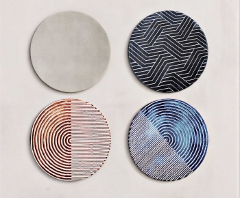 Modern Circular Carpet-ID:114959003