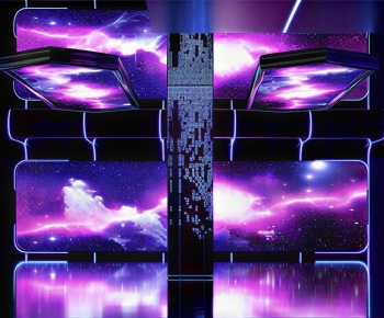 Modern Exhibition Hall-ID:218894969