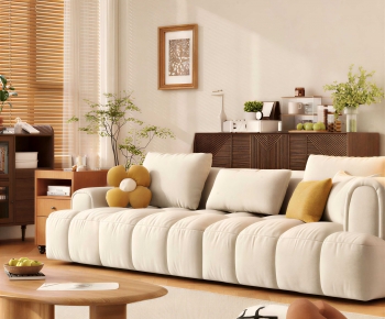 Modern Three-seat Sofa-ID:851731065
