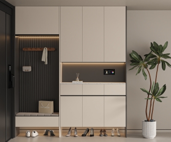 Modern Shoe Cabinet-ID:345143082