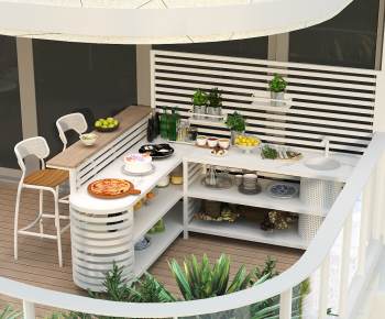 Modern Leisure Balcony-ID:707765109
