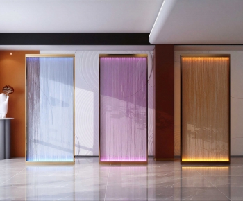 Modern Glass Screen Partition-ID:489465004