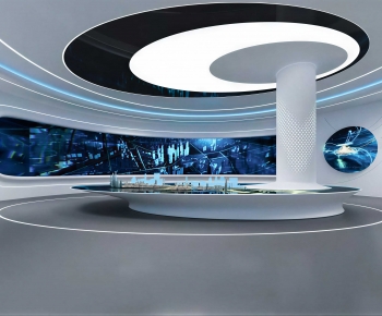 Modern Exhibition Hall-ID:967534076