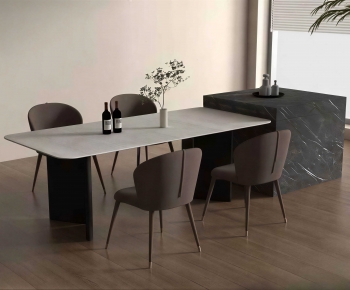 Modern Dining Table And Chairs-ID:515048981