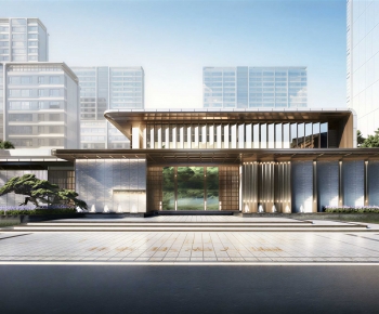 Modern Building Appearance-ID:530133967