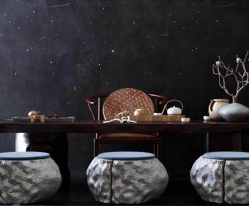 New Chinese Style Tea Tables And Chairs-ID:167238959