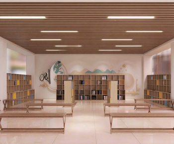 Modern Bookstore Book Bar-ID:237555037