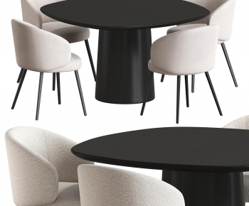 Modern Dining Table And Chairs-ID:518177037