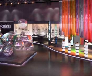 Modern Exhibition Hall-ID:988960987