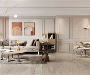 Modern A Living Room-ID:220725065