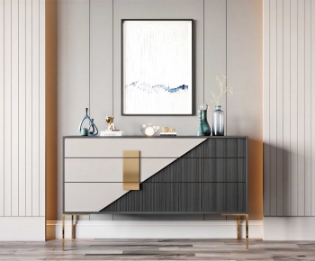 Modern Side Cabinet/Entrance Cabinet-ID:451236969