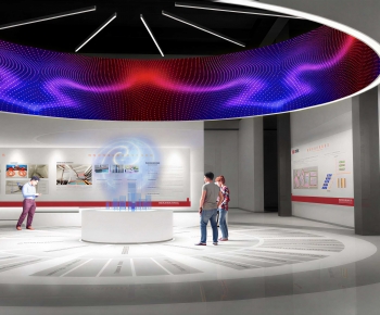 Modern Exhibition Hall-ID:303201918