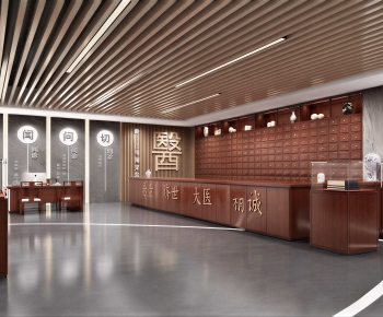 New Chinese Style Hospital-ID:536588918