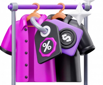Modern Clothes, Bags And Shoes-ID:104351063