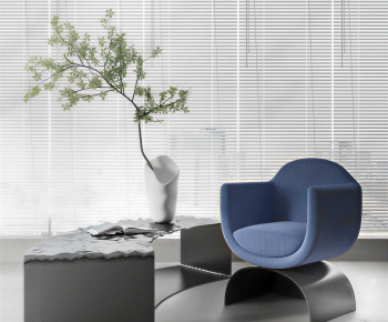 Modern Single Sofa-ID:349499941