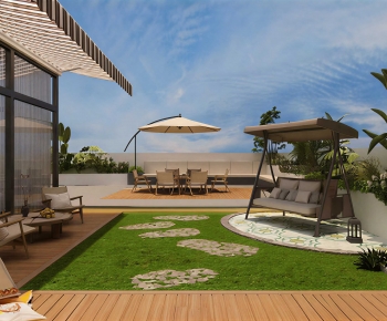 Modern Terrace-ID:297102932
