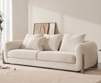 Modern Three-seat Sofa-ID:639378079