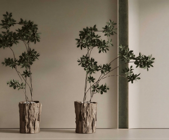 New Chinese Style Potted Green Plant-ID:496227981