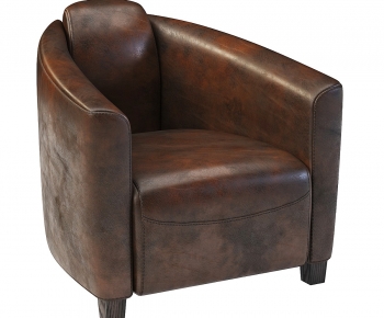 American Style Single Sofa-ID:618700037