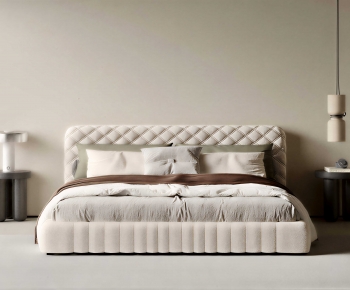Modern Double Bed-ID:930541046